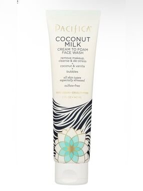 Pacifica Beauty Coconut Milk - Cream to Foam Face Wash